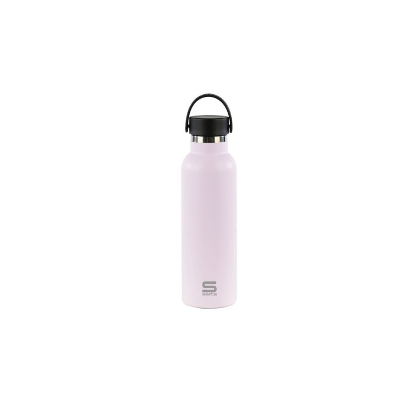 BOTELLA TERMO 600ML ACERO INOXIDABLE VIOLETA SAFTA