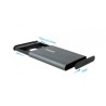 CARCASA EXTERNA HDD/SSD 2.5" SATA I,II,III USB MICRO-B A USB A TOOQ