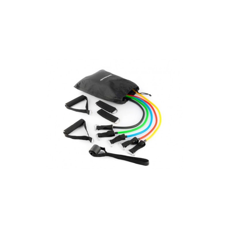 SET 5 BANDAS RESISTENCIA CON ACCESORIOS INNOVAGOODS