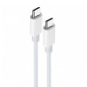 CABLE TIPO C A TIPO C 100W 2M BLANCO MAXLIFE