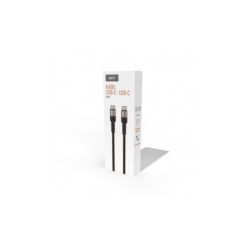 CABLE TIPO C A TIPO C 100W | 1M | SETTY