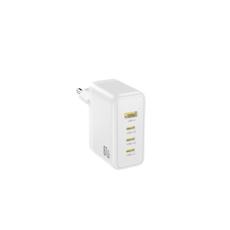 CARGADOR USB 3XUSB-C 67W 1XUSB-A 22.5W CE39 XO