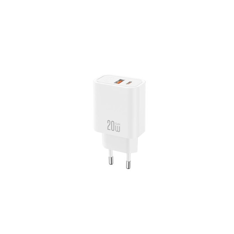 CARGADOR USB 20W 1X USB-A Y 1X USB-C...