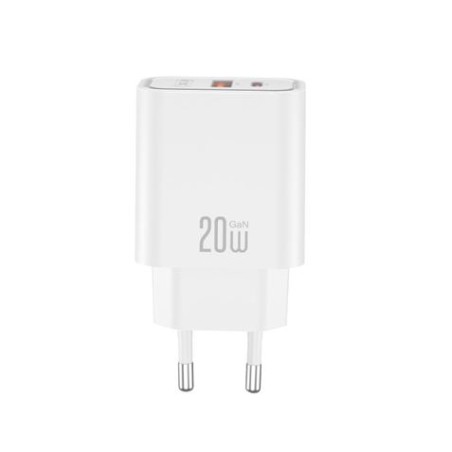 CARGADOR USB 20W 1X USB-A Y 1X USB-C CE40 XO