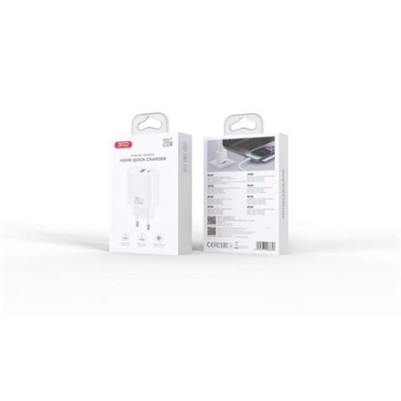 CARGADOR USB 20W 1X USB-A Y 1X USB-C CE40 XO
