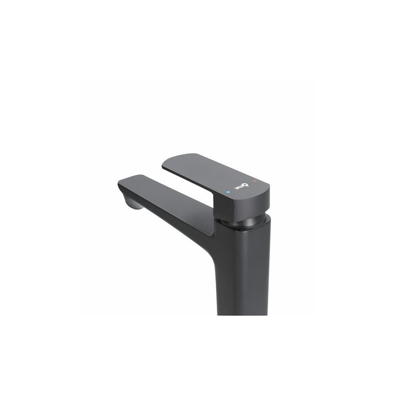 MONOMANDO LAVABO ALTO NEGRO FONTASTOCK