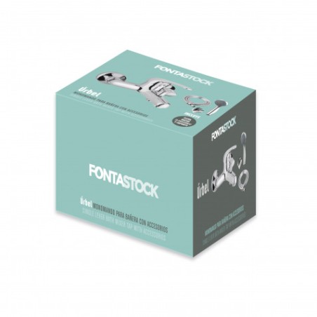 MONOMANDO BAÑERA EMPOTRADO Y ACCESORIOS URBEL FONTASTOCK