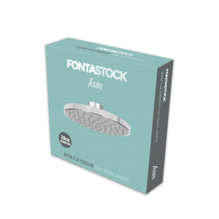 PLAFON DE DUCHA CIRCULAR ASON 20CM FONTASTOCK