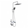COLUMNA DE DUCHA SEL. BOTON DISPLAY CROMADA FONTASTOCK