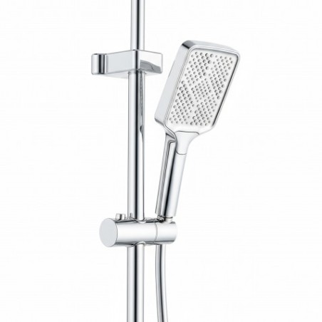 COLUMNA DE DUCHA SEL. BOTON DISPLAY CROMADA FONTASTOCK