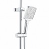 COLUMNA DE DUCHA SEL. BOTON DISPLAY CROMADA FONTASTOCK