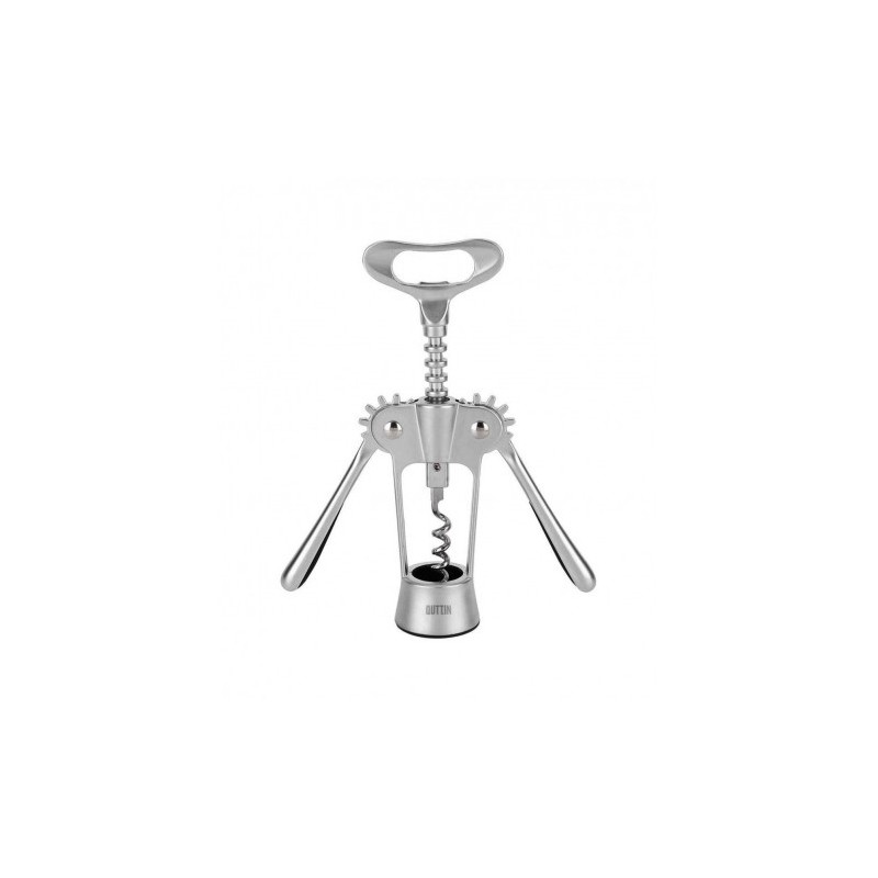 ABRIDOR SACACORCHOS ZINC ALLOY 18x7CM QUTTIN