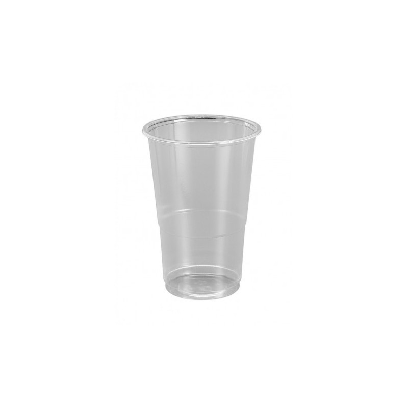 PACK 25 VASOS PLASTICOS TRANSPARENTE 250CC ALGON