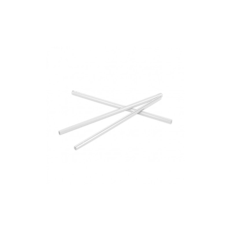 PACK 25 CAÑITAS REUTILIZABLES TRANSPARENTES 19.5CM ALGON