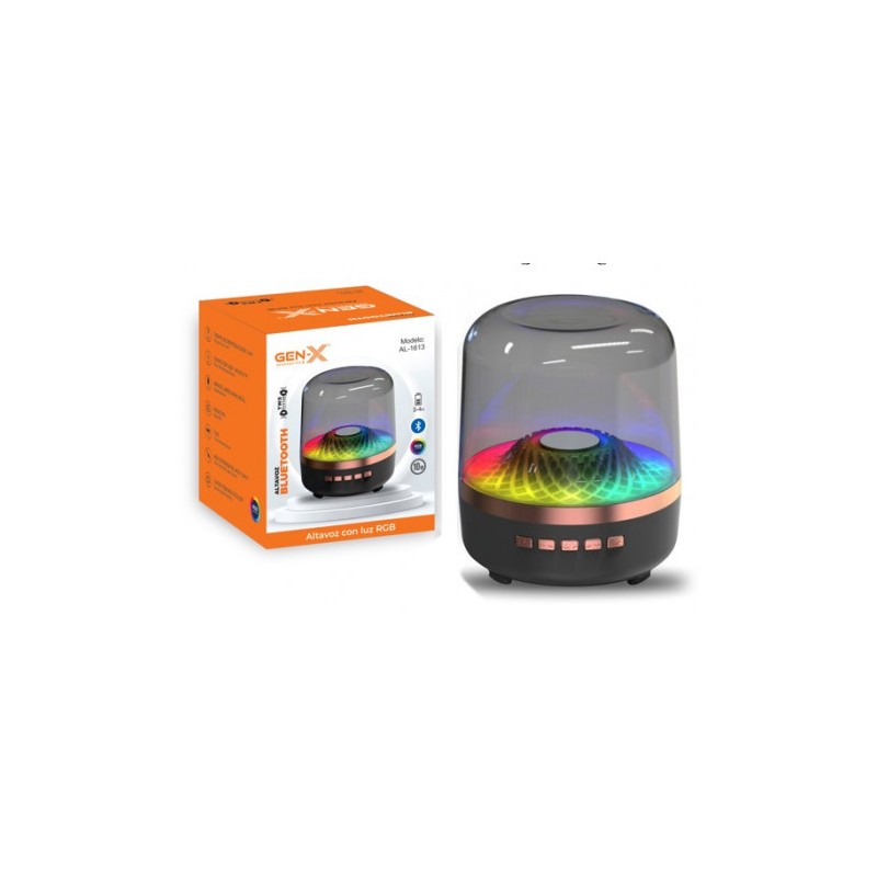 ALTAVOZ BLUETOOTH TWS 10W CON LED RGB...