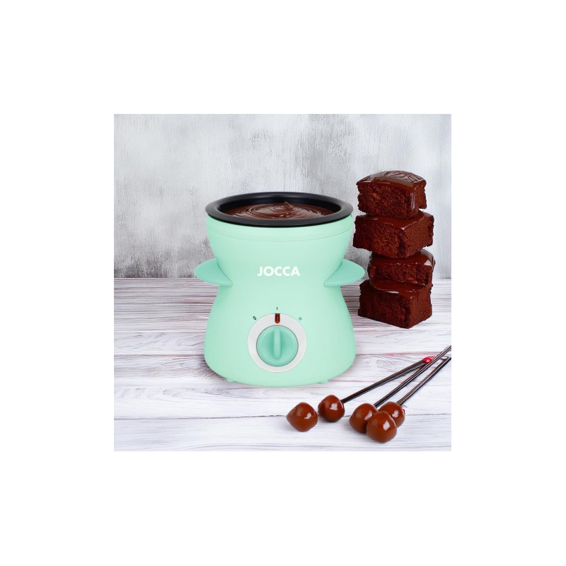 FONDUE DE CHOCOLATE 25W TURQUESA JOCCA