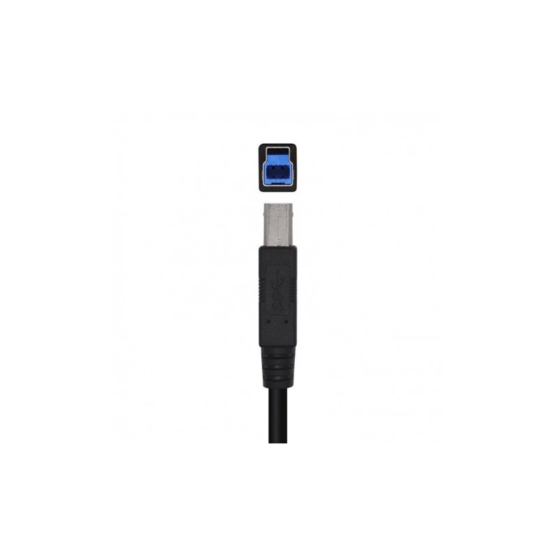CABLE IMPRESORA USB 3.0 2 METROS NEGRO AISENS