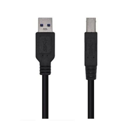 CABLE IMPRESORA USB 3.0 2 METROS NEGRO AISENS