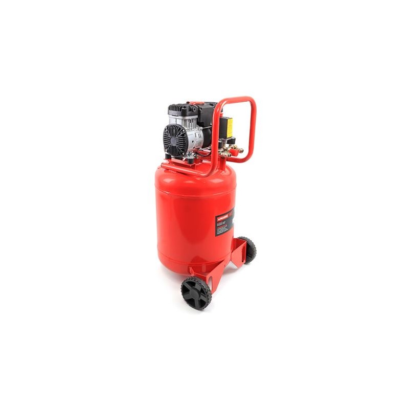 COMPRESOR DE AIRE VERTICAL 50 LITROS | 2HP | 8BAR | SILENCIOSO MADER