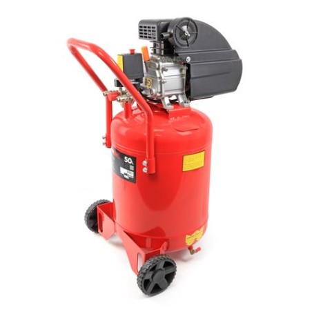 COMPRESOR DE AIRE VERTICAL 50 LITROS | 2HP | 8BAR MADER