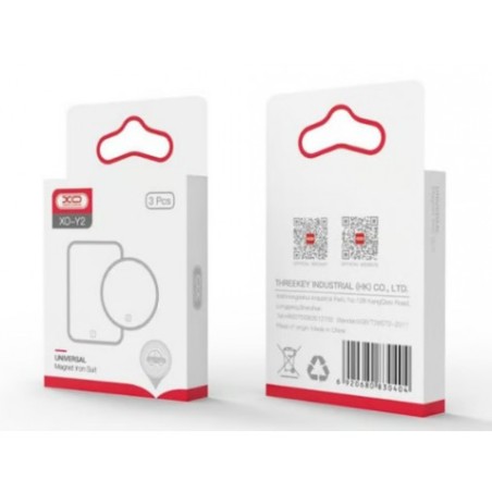 PACK 3 LAMINAS MAGNETICAS PARA SMARTPHONES XO