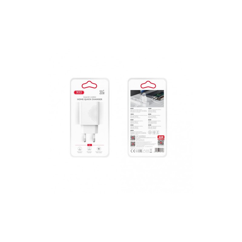 CARGADOR 30W USB + USB-C L163 XO