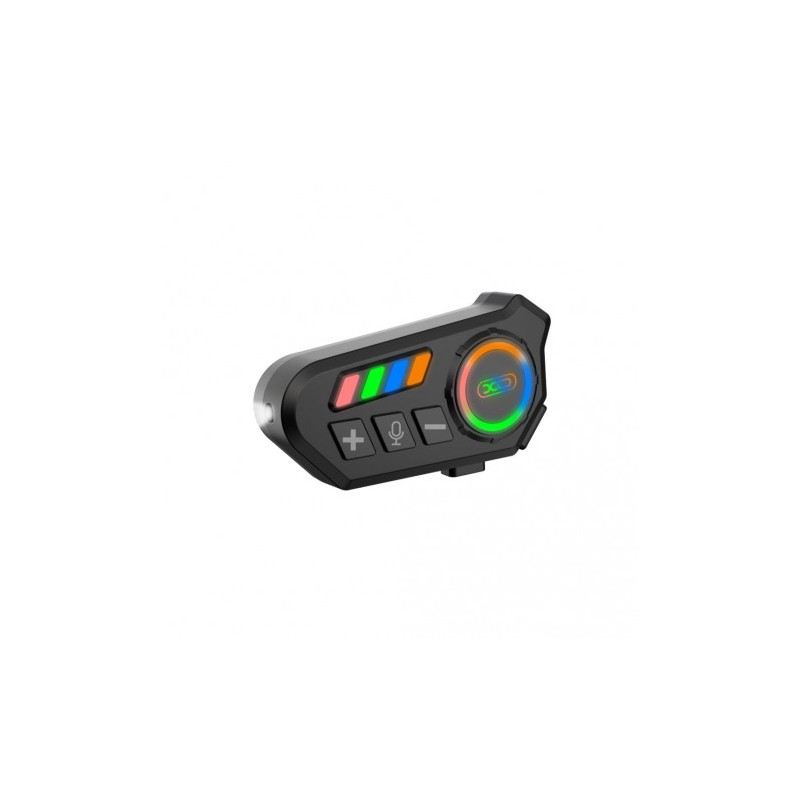 AURICULAR MANOS LIBRES BLUETOOTH PARA CASCO CON RGB BE56 XO