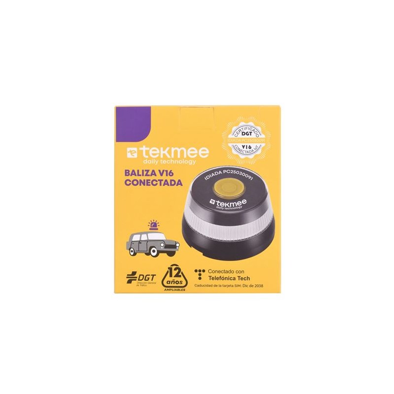 BALIZA V16 GEOLOCALIZADA DGT 3.0 TEKMEE