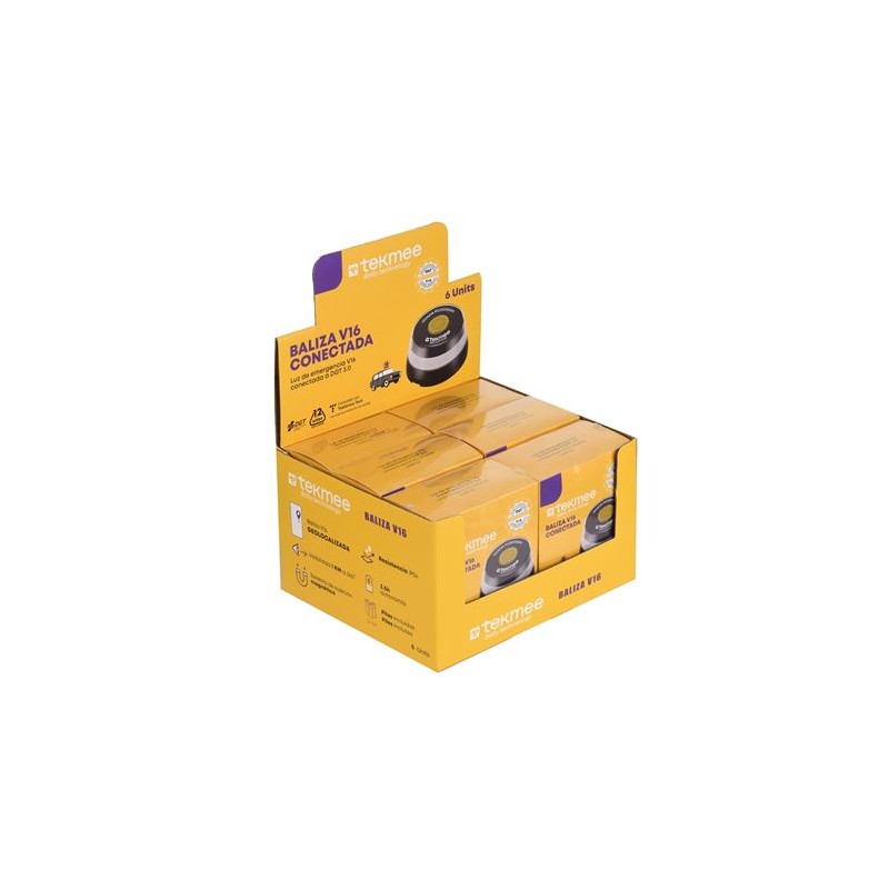 BALIZA V16 GEOLOCALIZADA DGT 3.0 TEKMEE
