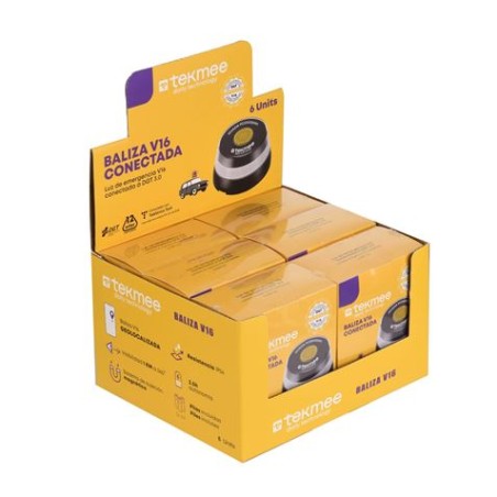 BALIZA V16 GEOLOCALIZADA DGT 3.0 TEKMEE