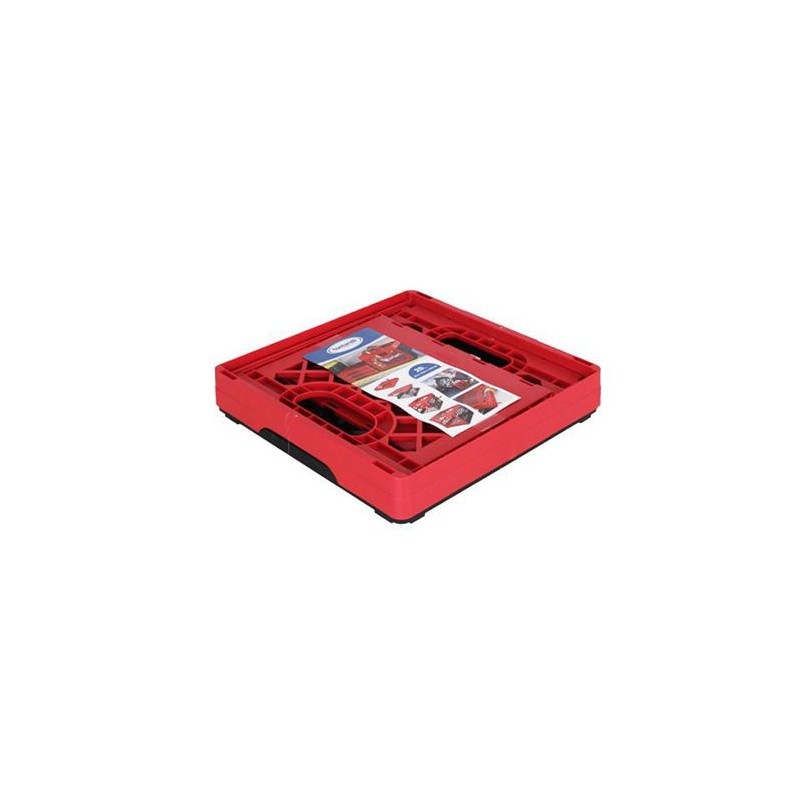 CAJA PLEGABLE 25 LITROS ROJA NEGRO...
