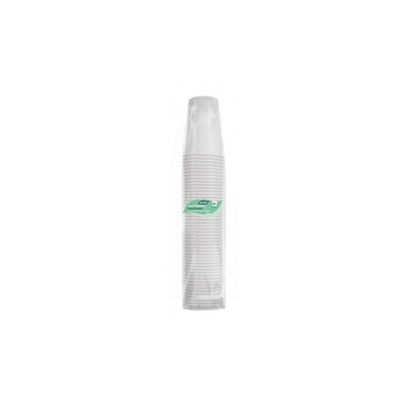 PACK 50 VASOS PLASTICOS BLANCO 250CC...