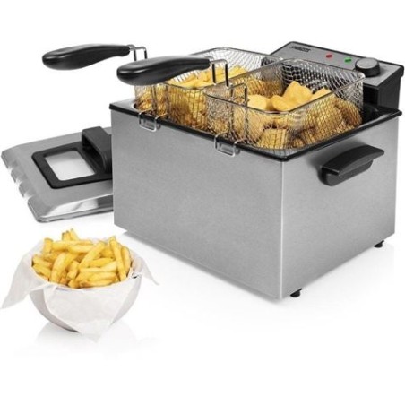 FREIDORA ACERO INOX 5 LITROS 3270W PRINCESS