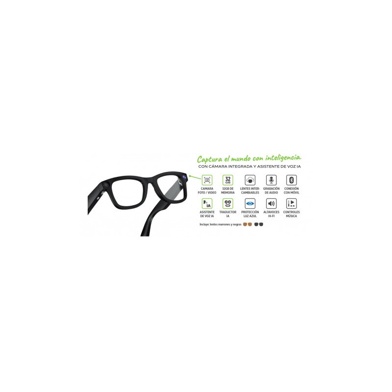 SMART GLASSES GAFAS INTELIGENTES CON...