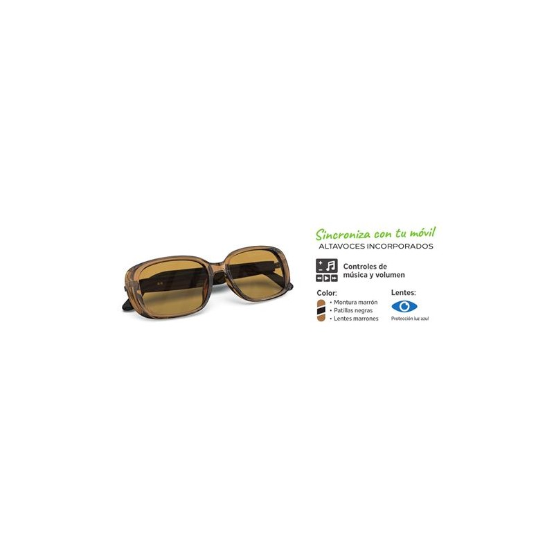 GAFAS BLUETOOTH CON AUDIO-X Y APP...