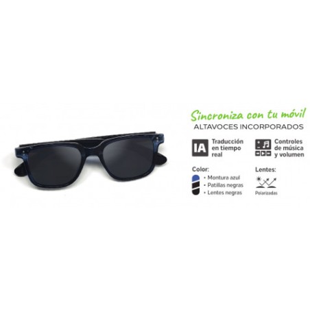 GAFAS BLUETOOTH CON AUDIO-X Y APP TRADUCCION SIMULTANEA GB-7706 GEN-X