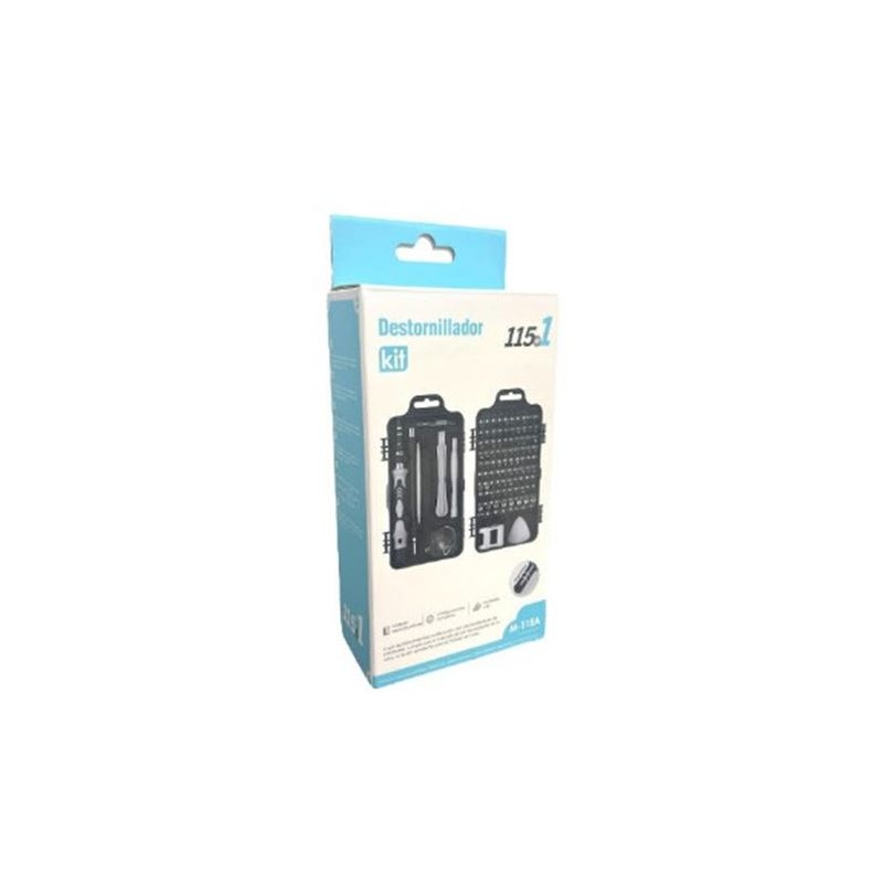 SET DESTORNILLADOR 115 EN 1 CON...