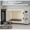MICROONDAS SIN PLATO CON GRILL 20 LITROS 700W GRUNKEL