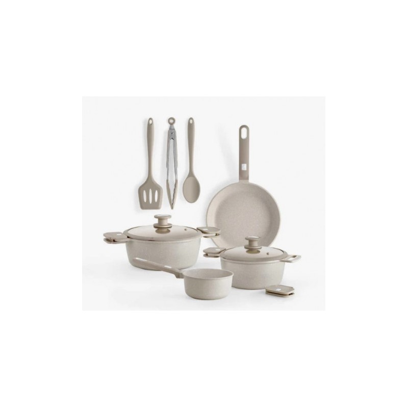BATERIA DE COCINA 9 PIEZAS DENMARK MONIX