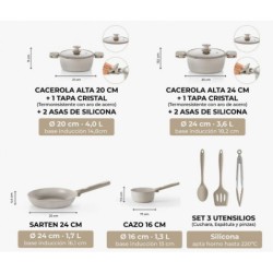 BATERIA DE COCINA 9 PIEZAS... 2