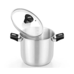 OLLA DE ACERO INOX CON TAPA...
