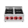 COCINA A GAS PROFESIONAL 4 FUEGOS CHEF PRO