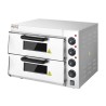 HORNO DE PIZZA ELÉCTRICO PROFESIONAL 2 CÁMARAS 3000W CHEF PRO