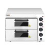 HORNO DE PIZZA ELÉCTRICO PROFESIONAL 2 CÁMARAS 3000W CHEF PRO