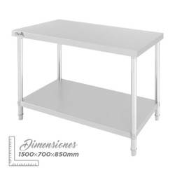 MESA DE TRABAJO ACERO...