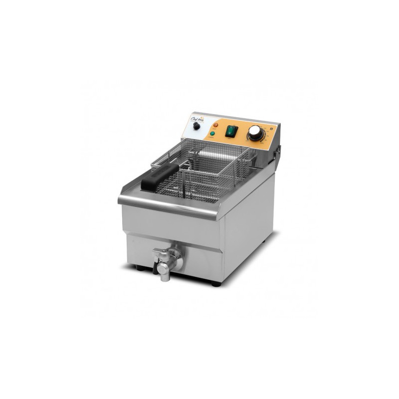 FREIDORA ELÉCTRICA PROFESIONAL 10 LITROS 3000W CHEF PRO