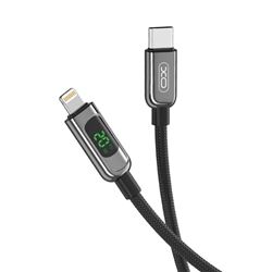 CABLE NBQ203A LIGHTNING A TIPO C 20W | DISPLAY LED NEGRO XO - XONBQ203ABK-3