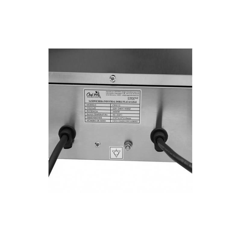 SANDWICHERA INDUSTRIAL DOBLE PLACAS...