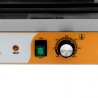 SANDWICHERA INDUSTRIAL SUPERFICIE MIXTA (RAYADA + LISA) 2200W CHEF PRO