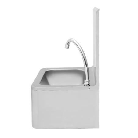 FREGADERO MURAL ACERO INOX PROFESIONAL CON GRIFO Y DISPENSADOR CHEF PRO